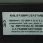 Niederohm-Kalibrierwiderstände